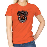 Draconyn - Zordwarts - Womens T-Shirts RIPT Apparel Small / Orange