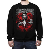 Dracula of the Night - Crew Neck Sweatshirt Crew Neck Sweatshirt RIPT Apparel