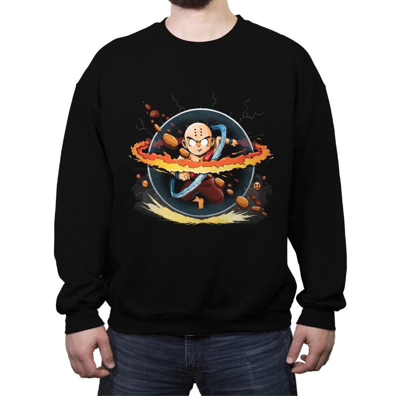 Dragon Bender - Crew Neck Sweatshirt Crew Neck Sweatshirt RIPT Apparel