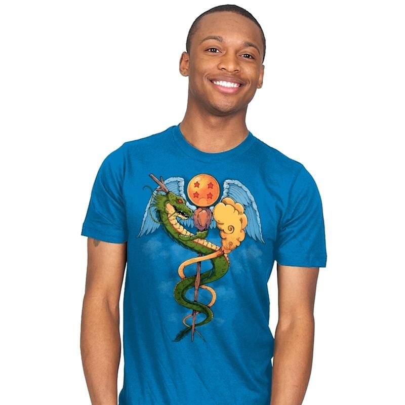 Dragon Caduceus - Mens T-Shirts RIPT Apparel