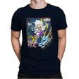 Dragon Fight - Mens Premium T-Shirts RIPT Apparel Small / Midnight Navy