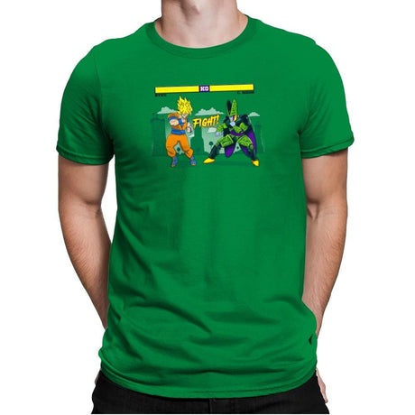 Dragon Fighter Exclusive - Mens Premium T-Shirts RIPT Apparel Small / Kelly Green