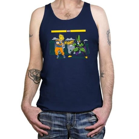 Dragon Fighter Exclusive - Tanktop Tanktop RIPT Apparel X-Small / Navy