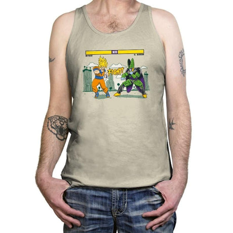 Dragon Fighter Exclusive - Tanktop Tanktop RIPT Apparel X-Small / Oatmeal Triblend