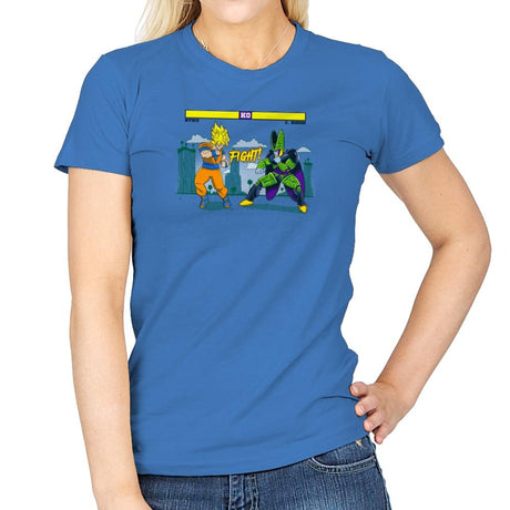 Dragon Fighter Exclusive - Womens T-Shirts RIPT Apparel Small / Iris