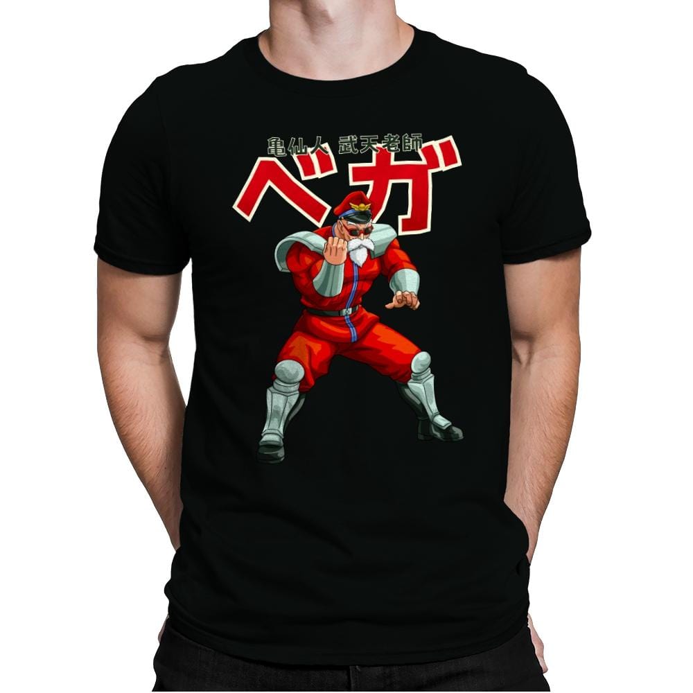 Dragon Fightershi - Mens Premium T-Shirts RIPT Apparel Small / Black