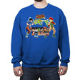 Dragon Girls - Crew Neck Sweatshirt Crew Neck Sweatshirt RIPT Apparel Small / Royal