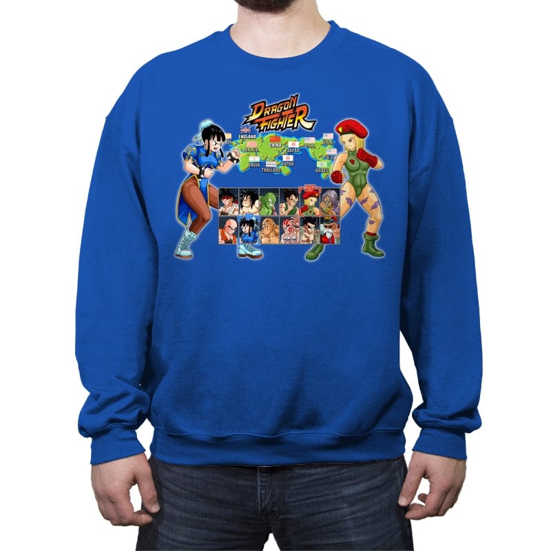 Dragon Girls - Crew Neck Sweatshirt Crew Neck Sweatshirt RIPT Apparel Small / Royal