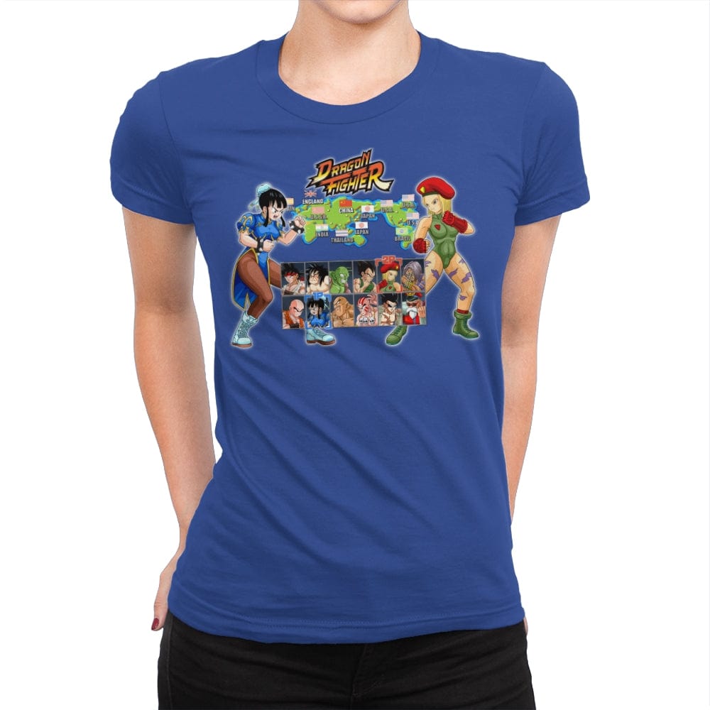 Dragon Girls - Womens Premium T-Shirts RIPT Apparel Small / Royal