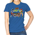Dragon Girls - Womens T-Shirts RIPT Apparel Small / Royal