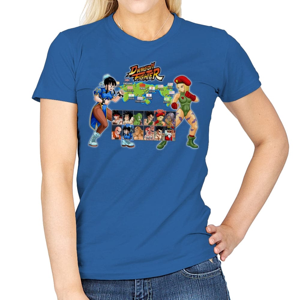 Dragon Girls - Womens T-Shirts RIPT Apparel Small / Royal