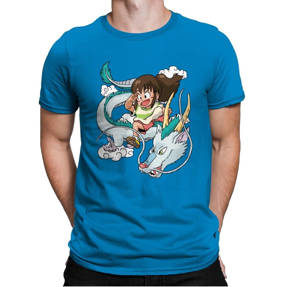 Dragon Haku - Mens Premium T-Shirts RIPT Apparel Small / Turqouise
