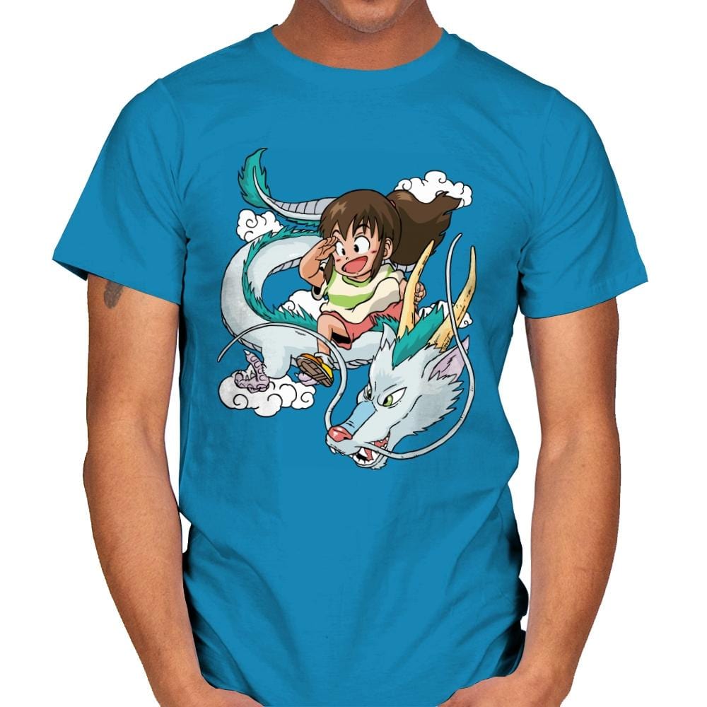 Dragon Haku - Mens T-Shirts RIPT Apparel Small / Sapphire