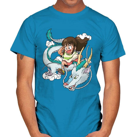 Dragon Haku - Mens T-Shirts RIPT Apparel Small / Sapphire