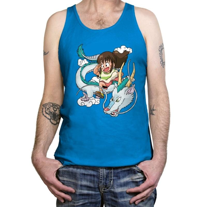 Dragon Haku - Tanktop Tanktop RIPT Apparel X-Small / Teal