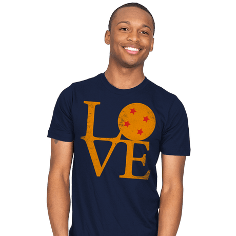 Dragon Love - Mens T-Shirts RIPT Apparel