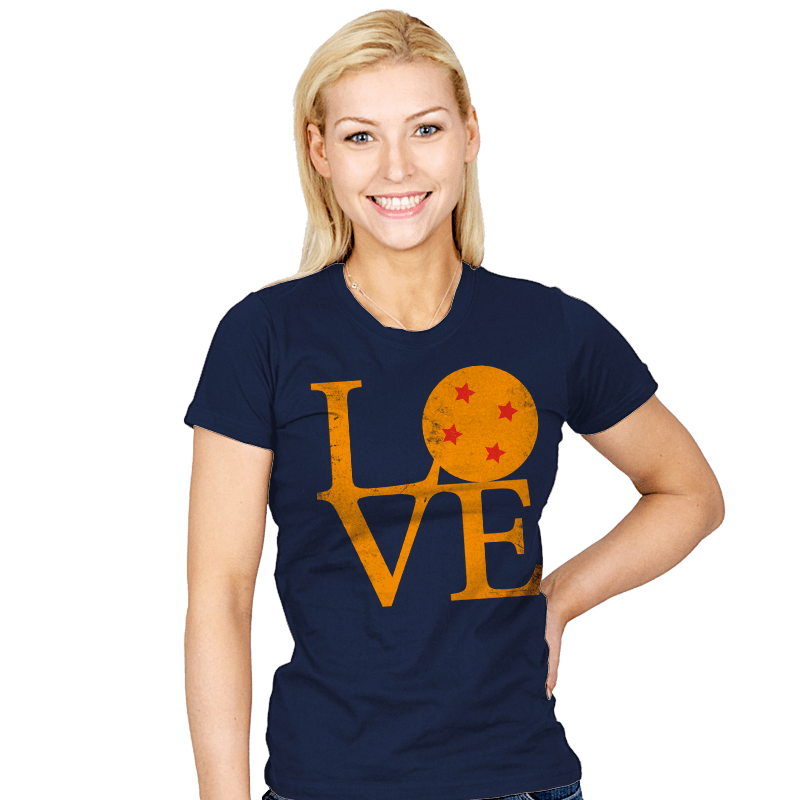 Dragon Love - Womens T-Shirts RIPT Apparel