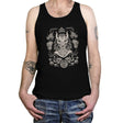 Dragon Mask - Tanktop Tanktop RIPT Apparel X-Small / Black