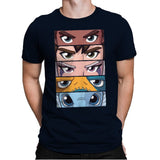 Dragon Prince Eyes - Mens Premium T-Shirts RIPT Apparel Small / Midnight Navy