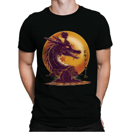 Dragon Ride - Mens Premium T-Shirts RIPT Apparel Small / Black