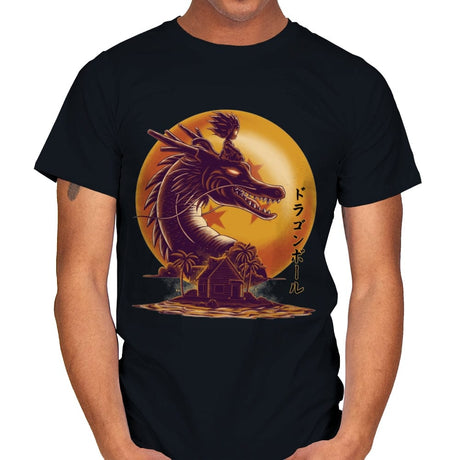 Dragon Ride - Mens T-Shirts RIPT Apparel Small / Black