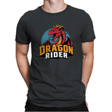 Dragon Rider - Mens Premium T-Shirts RIPT Apparel Small / Heavy Metal