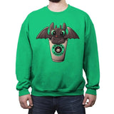 Dragon's Drip - Crew Neck Sweatshirt Crew Neck Sweatshirt RIPT Apparel Small / Irish Green