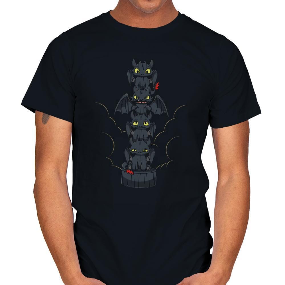 Dragon's Totem Moods - Mens T-Shirts RIPT Apparel