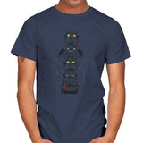 Dragon's Totem Moods - Mens T-Shirts RIPT Apparel Small / Navy