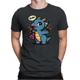 Dragon Slay - Mens Premium T-Shirts RIPT Apparel Small / Heavy Metal