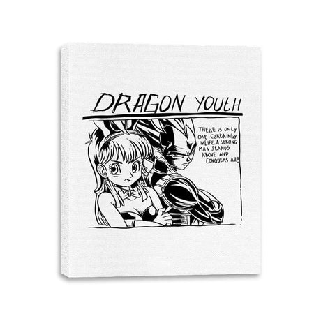 Dragon Youth - Canvas Wraps Canvas Wraps RIPT Apparel 11x14 / White