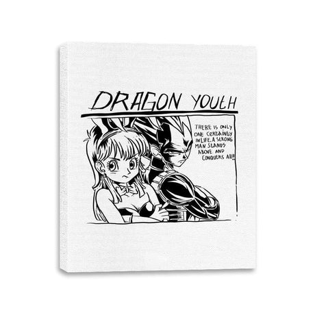 Dragon Youth - Canvas Wraps Canvas Wraps RIPT Apparel 11x14 / White