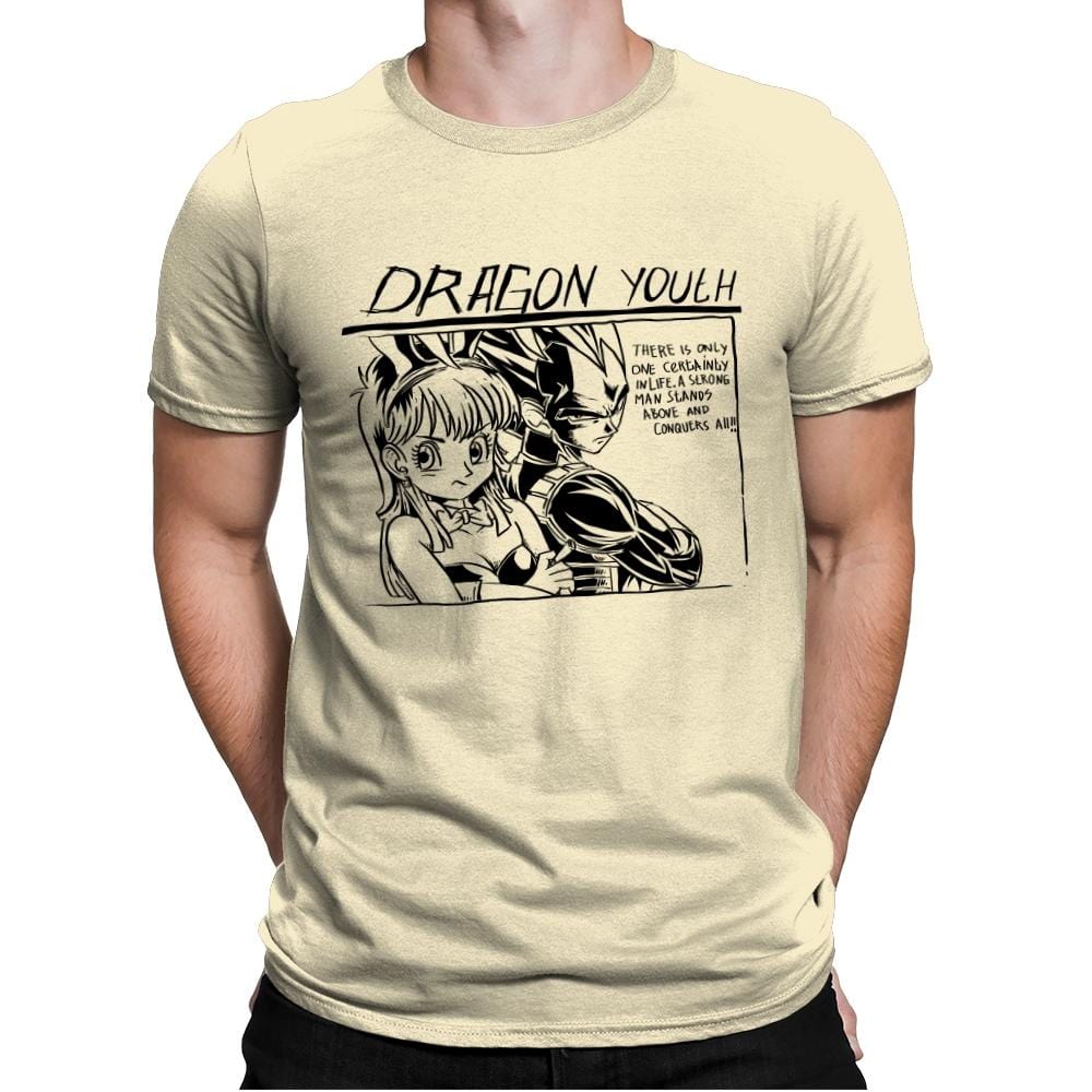 Dragon Youth - Mens Premium T-Shirts RIPT Apparel Small / Natural