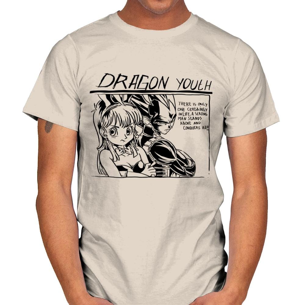 Dragon Youth - Mens T-Shirts RIPT Apparel Small / Natural