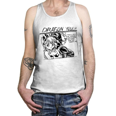 Dragon Youth - Tanktop Tanktop RIPT Apparel X-Small / White
