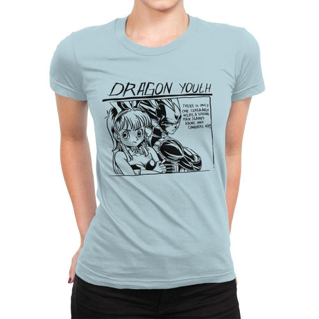 Dragon Youth - Womens Premium T-Shirts RIPT Apparel Small / Cancun