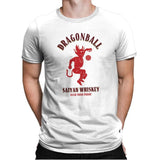 Dragonball Whiskey - Kamehameha Tees - Mens Premium T-Shirts RIPT Apparel Small / White