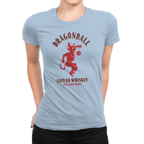 Dragonball Whiskey - Kamehameha Tees - Womens Premium T-Shirts RIPT Apparel Small / Cancun