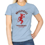 Dragonball Whiskey - Kamehameha Tees - Womens T-Shirts RIPT Apparel Small / Light Blue