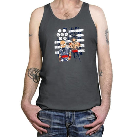 Dragonia Exclusive - Tanktop Tanktop RIPT Apparel X-Small / Asphalt