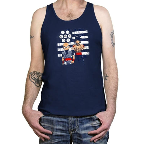 Dragonia Exclusive - Tanktop Tanktop RIPT Apparel X-Small / Navy