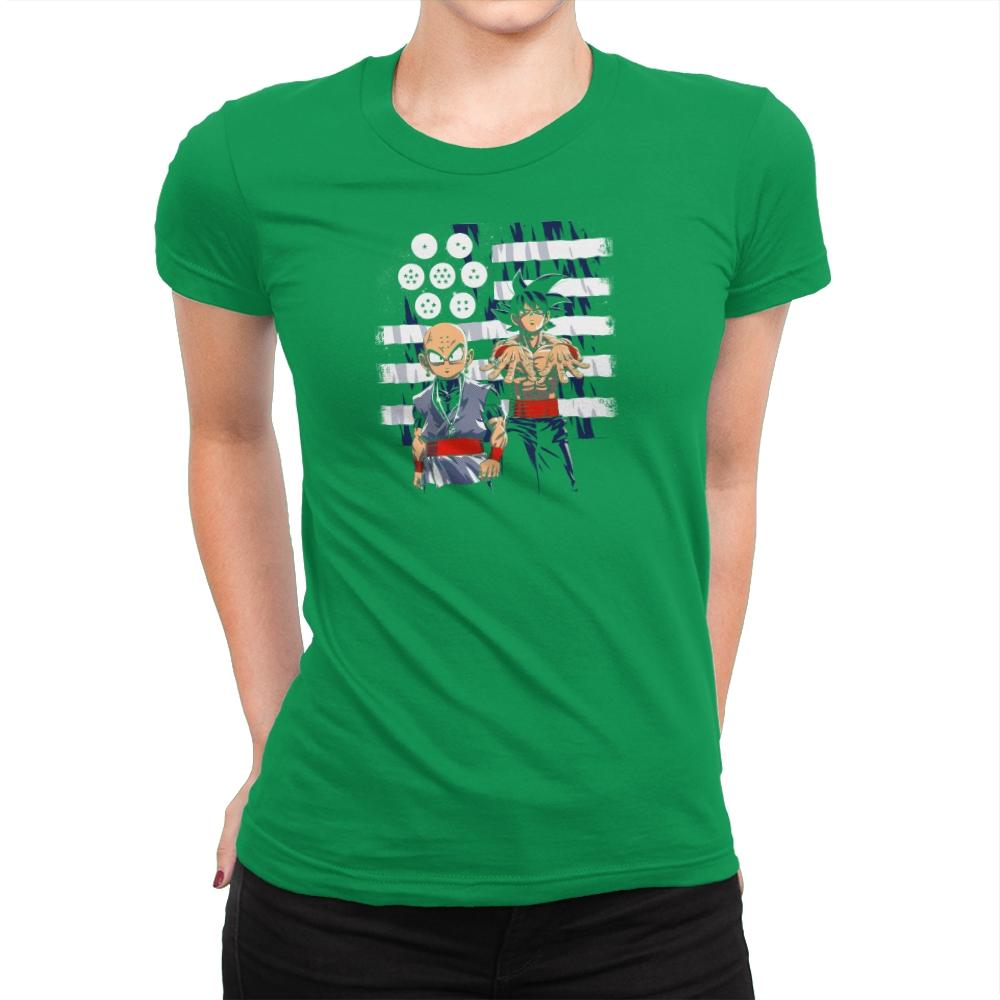 Dragonia Exclusive - Womens Premium T-Shirts RIPT Apparel Small / Kelly Green