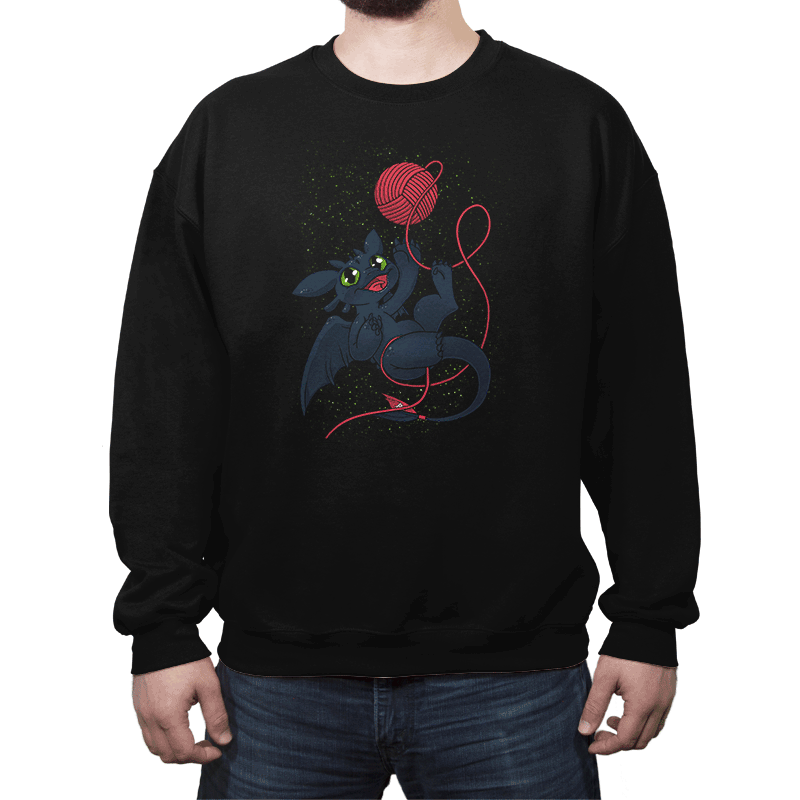 Dragons Just Wanna Have Fun - Crew Neck Crew Neck RIPT Apparel