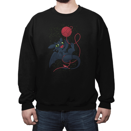 Dragons Just Wanna Have Fun - Crew Neck Crew Neck RIPT Apparel