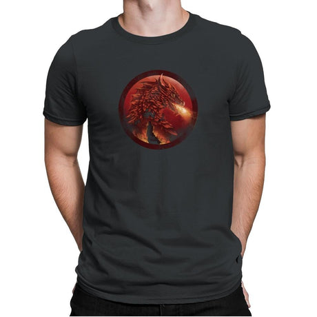 Dragonstone - Game of Shirts - Mens Premium T-Shirts RIPT Apparel Small / Heavy Metal