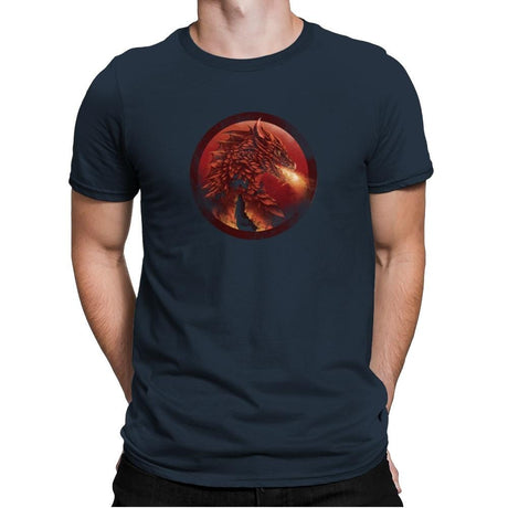 Dragonstone - Game of Shirts - Mens Premium T-Shirts RIPT Apparel Small / Indigo