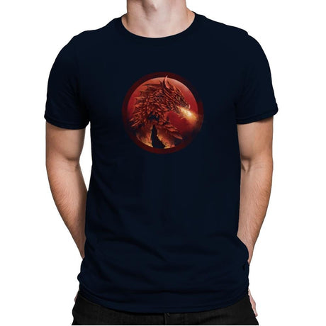 Dragonstone - Game of Shirts - Mens Premium T-Shirts RIPT Apparel Small / Midnight Navy