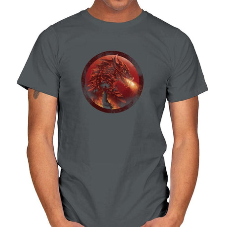 Dragonstone - Game of Shirts - Mens T-Shirts RIPT Apparel Small / Charcoal