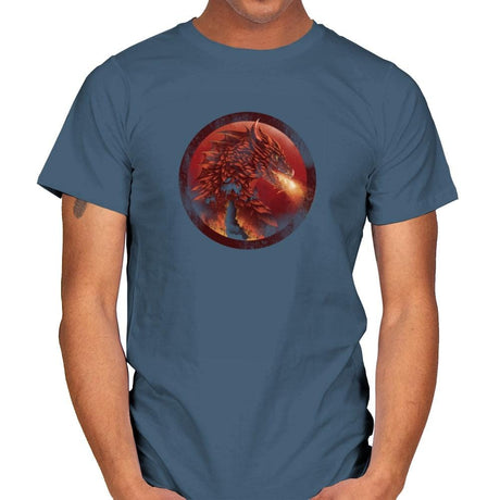 Dragonstone - Game of Shirts - Mens T-Shirts RIPT Apparel Small / Indigo Blue