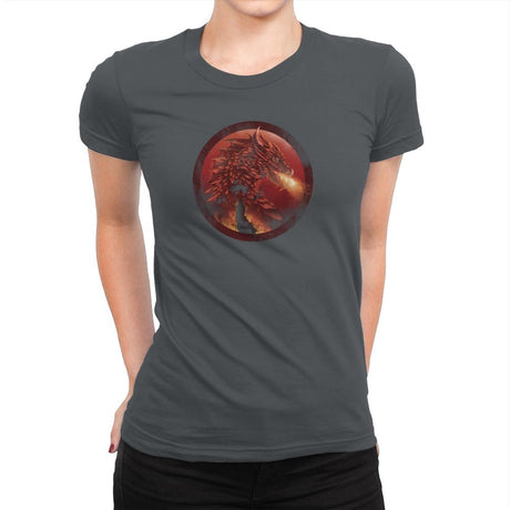 Dragonstone - Game of Shirts - Womens Premium T-Shirts RIPT Apparel Small / Heavy Metal